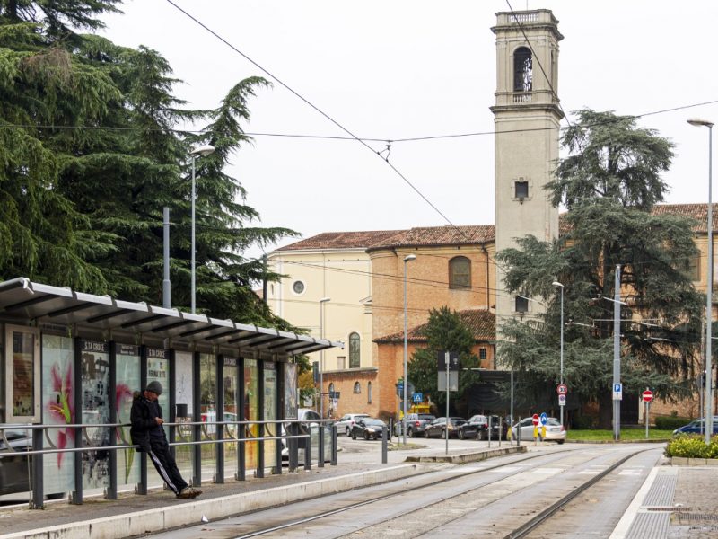Bacheca 68x98 fermata Tram - Santa Croce - Padova