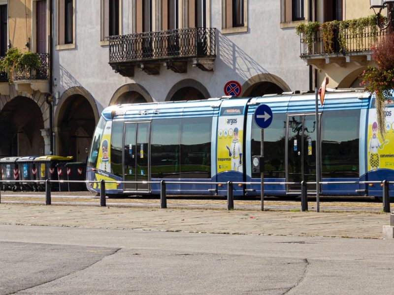 Pubblicità dinamica su Tram - Padova