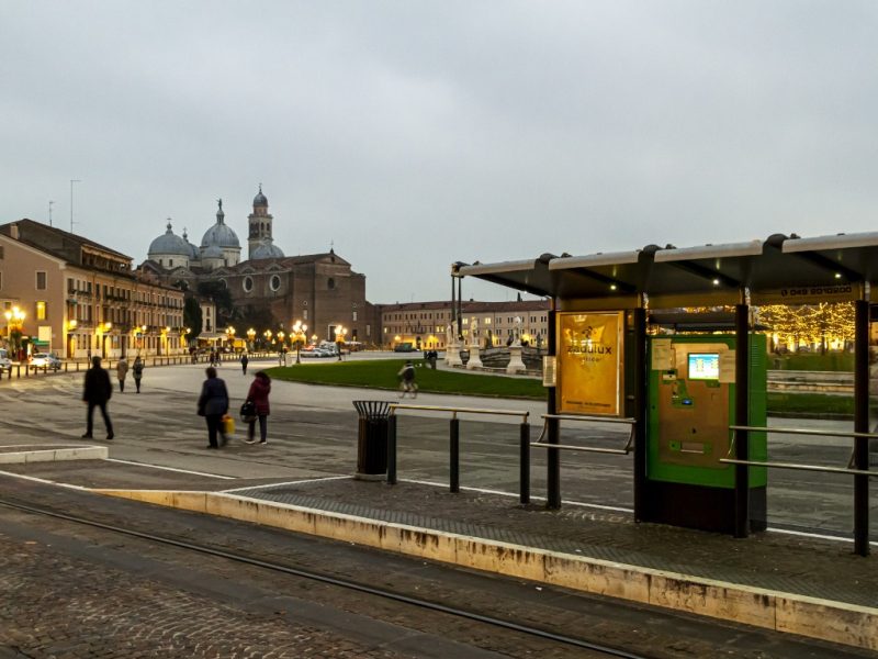 Bacheca 68x98 fermata Tram - Prato della Valle - Padova